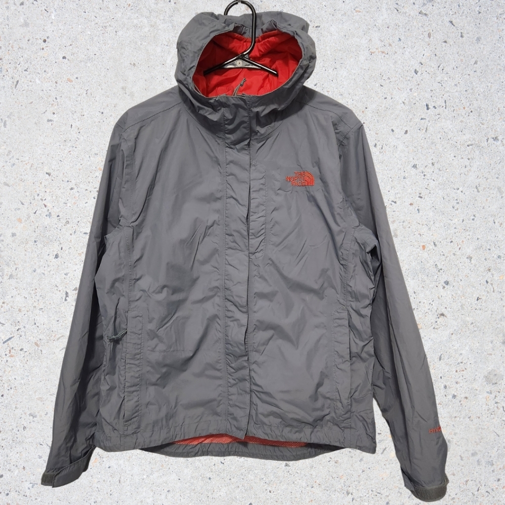 The North Face Shell Hyvent Jacket Gray Size Medium